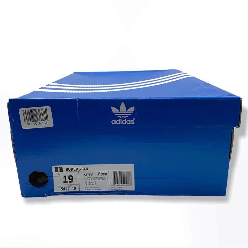 Adidas Superstar Shoes Size 19 - Picture 13 of 16